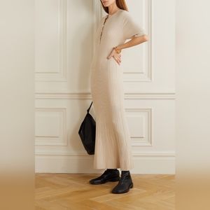 🆕️ Loulou Studio cashmere blend ribbed midi dress